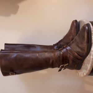 Cole Haan Knee High Leather Boots